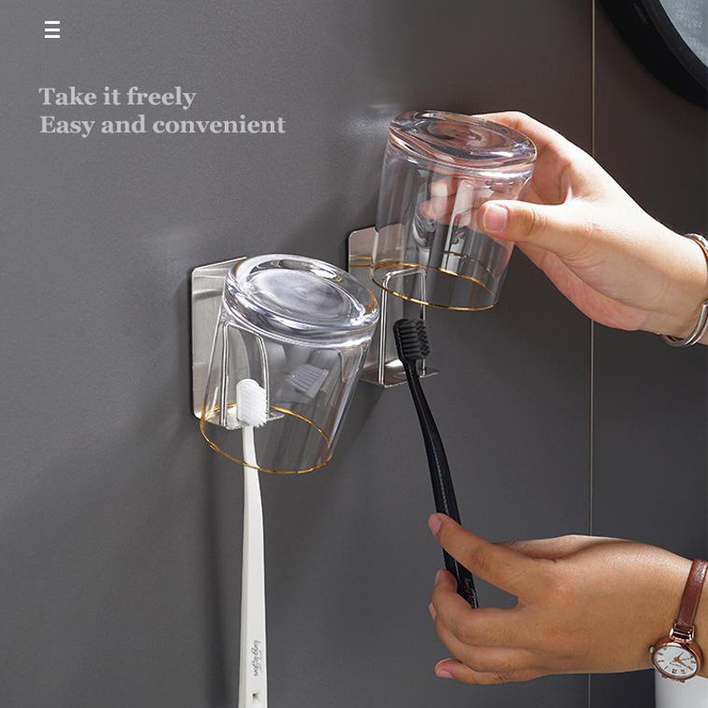 Commercial Kitchen Shelving - Stainless Steel Toothbrush Holder Wall Mounted