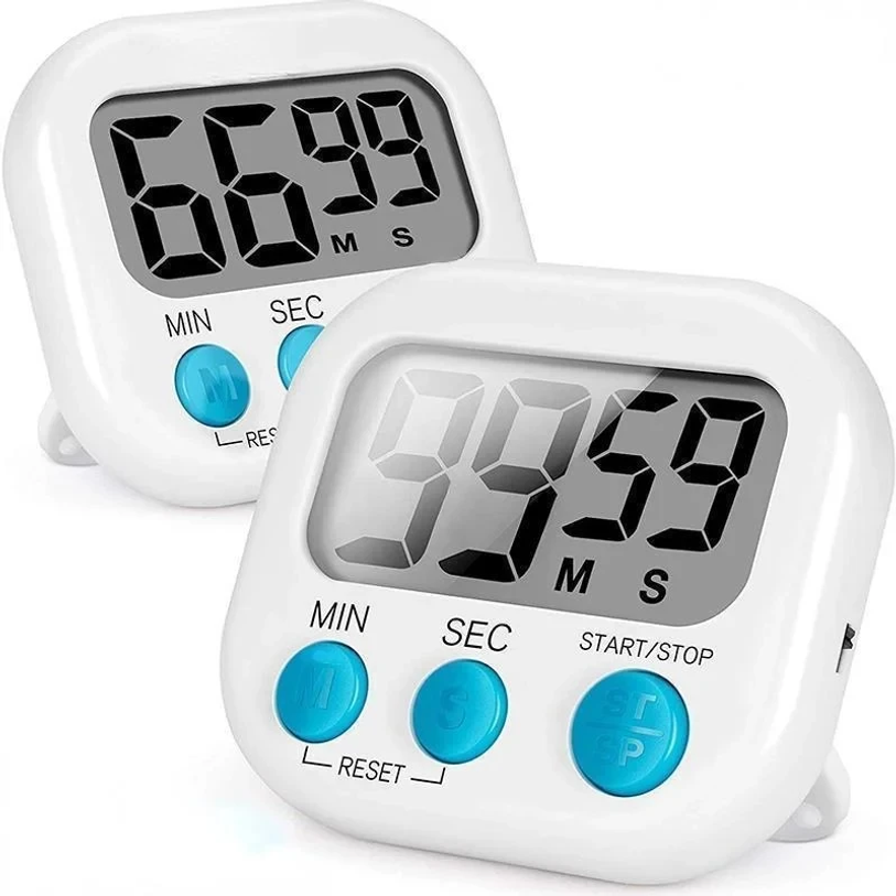 Commercial Kitchen Timer - Kitchen Timer Magnetic LCD Digital Countdown