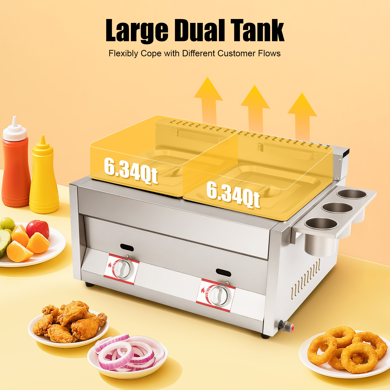 Deep Fryer Commercial - Gas Deep Fryer, Commercial Deep Gas
