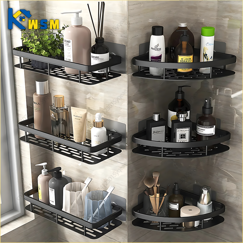 Commercial Kitchen Shelving - Bathroom Shelf Kitchen Storage Organizer Aluminum