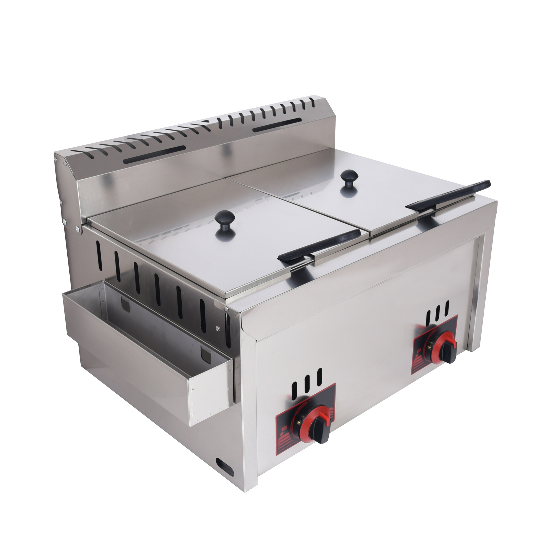 Commercial Gas Fryer, Double T - огляд і ціна Deep Fryer Commercial