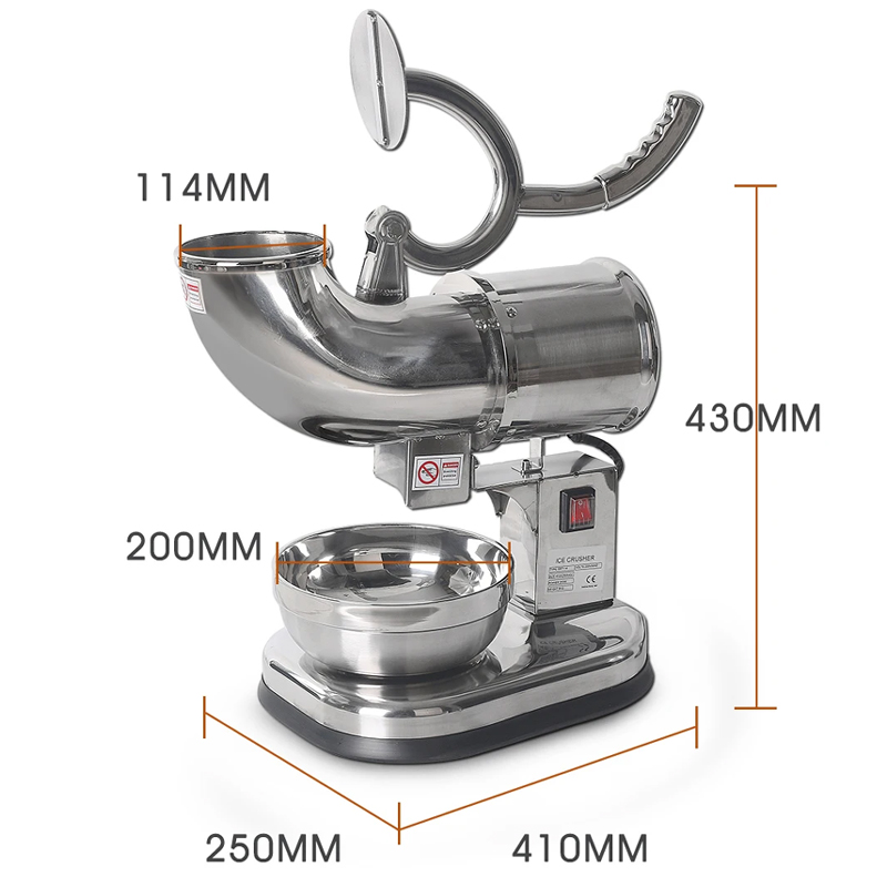 Ice Crusher Commercial Stall H - огляд і ціна Slushy Machine
