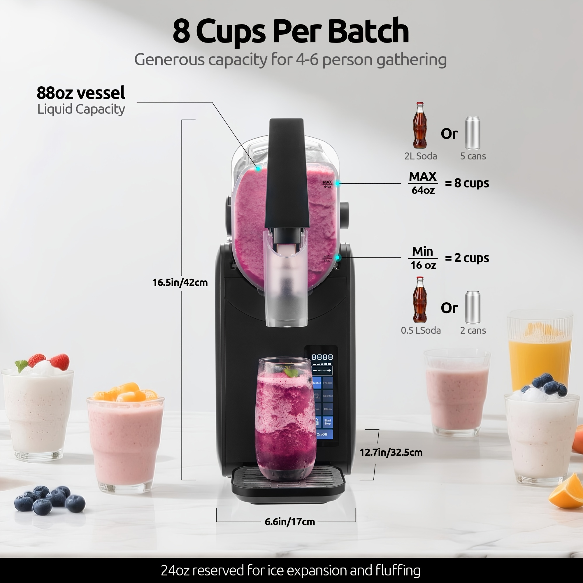 88oz Heavy-Duty Commercial/ Sl - огляд і ціна Slushy Machine
