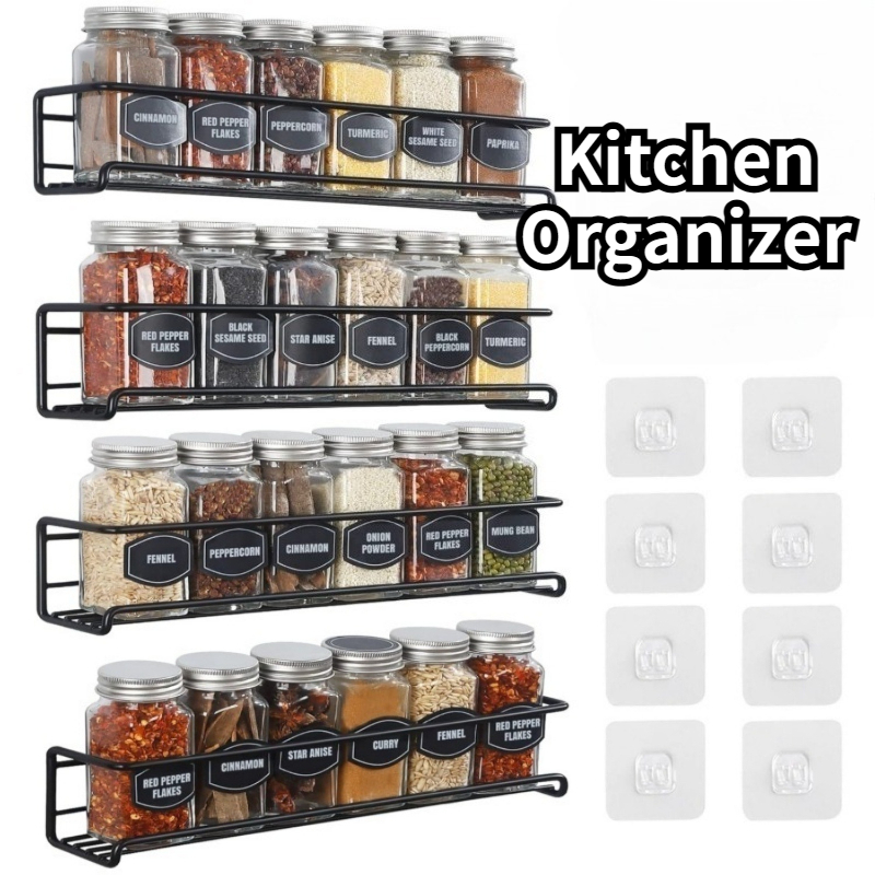 2PCS Kitchen Spice Rack Metal  - огляд і ціна Commercial Kitchen Shelving