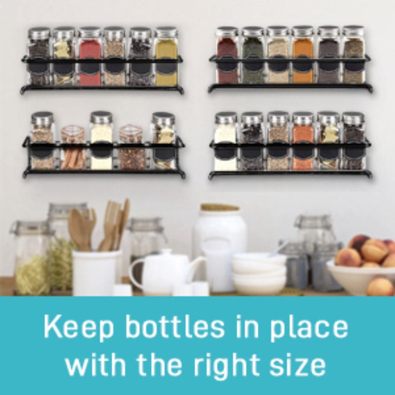 2PCS Kitchen Spice Rack Metal  - огляд і ціна Commercial Kitchen Shelving