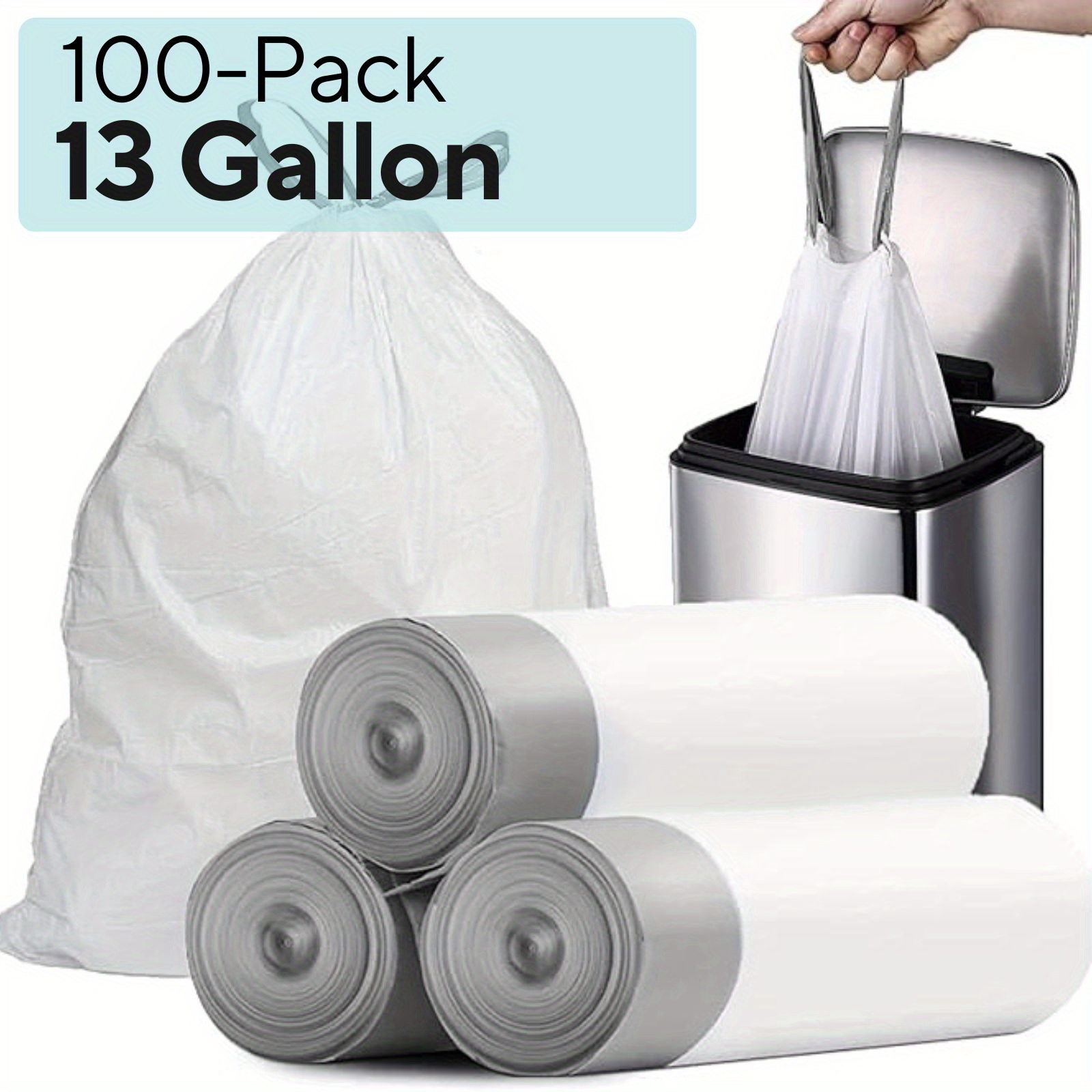 100-Pack Heavy Duty 13 Gal Dra - огляд і ціна Commercial Kitchen Designer