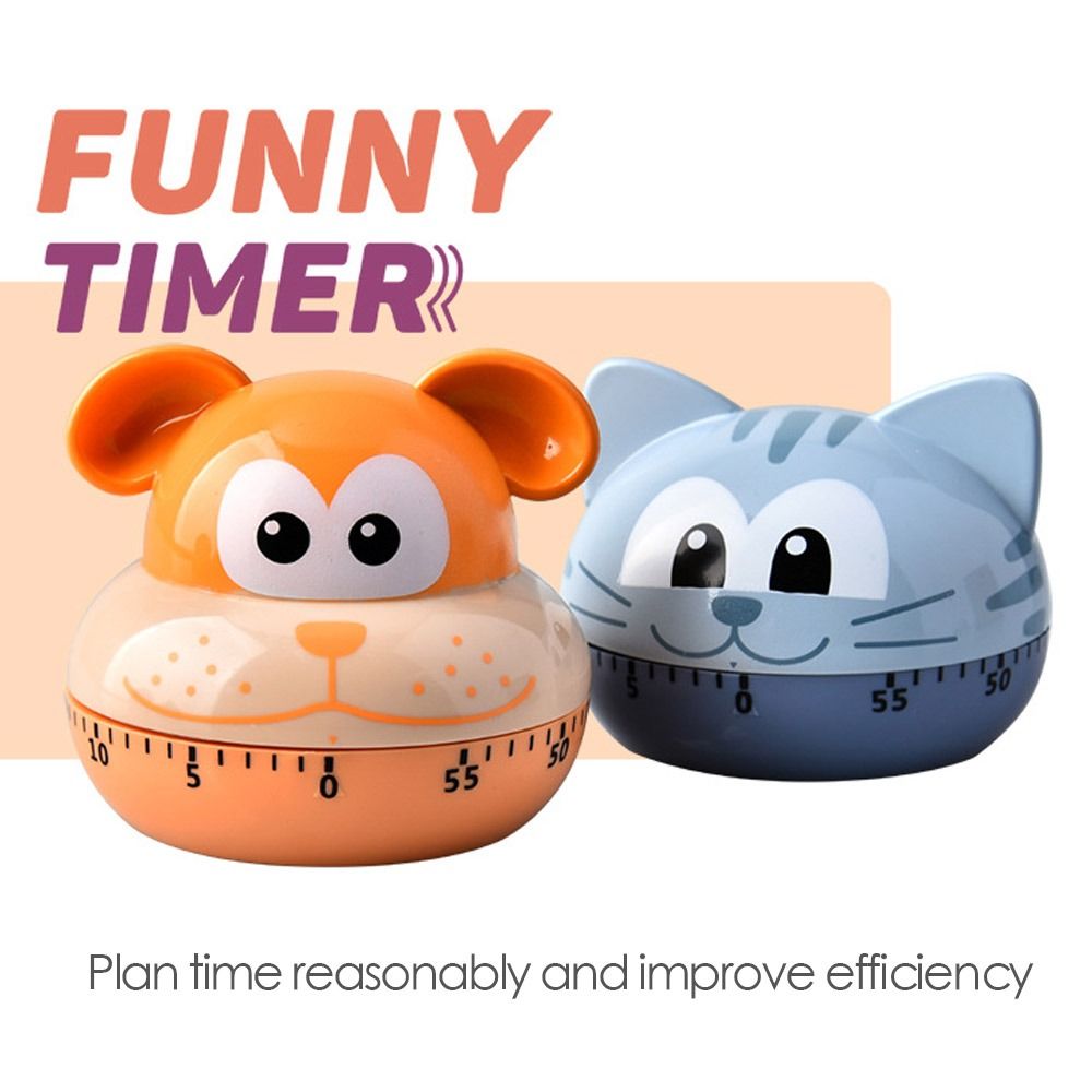 Animal Cute Mechanical Timer S - огляд і ціна Commercial Kitchen Timer