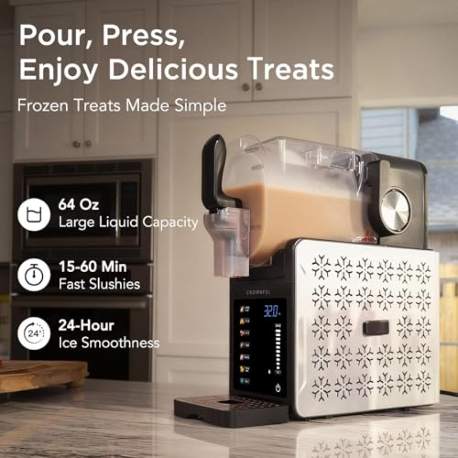 Home Slushie Machine 101oz wit - огляд і ціна Slushy Machine