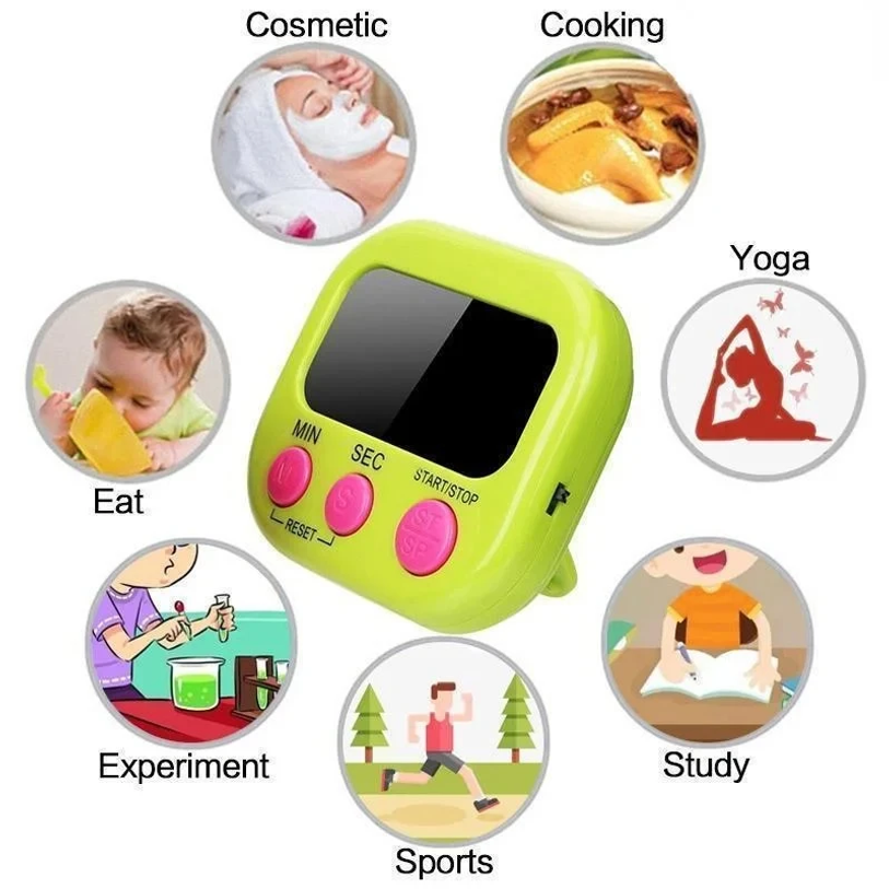 Kitchen Timer Magnetic LCD Dig - огляд і ціна Commercial Kitchen Timer