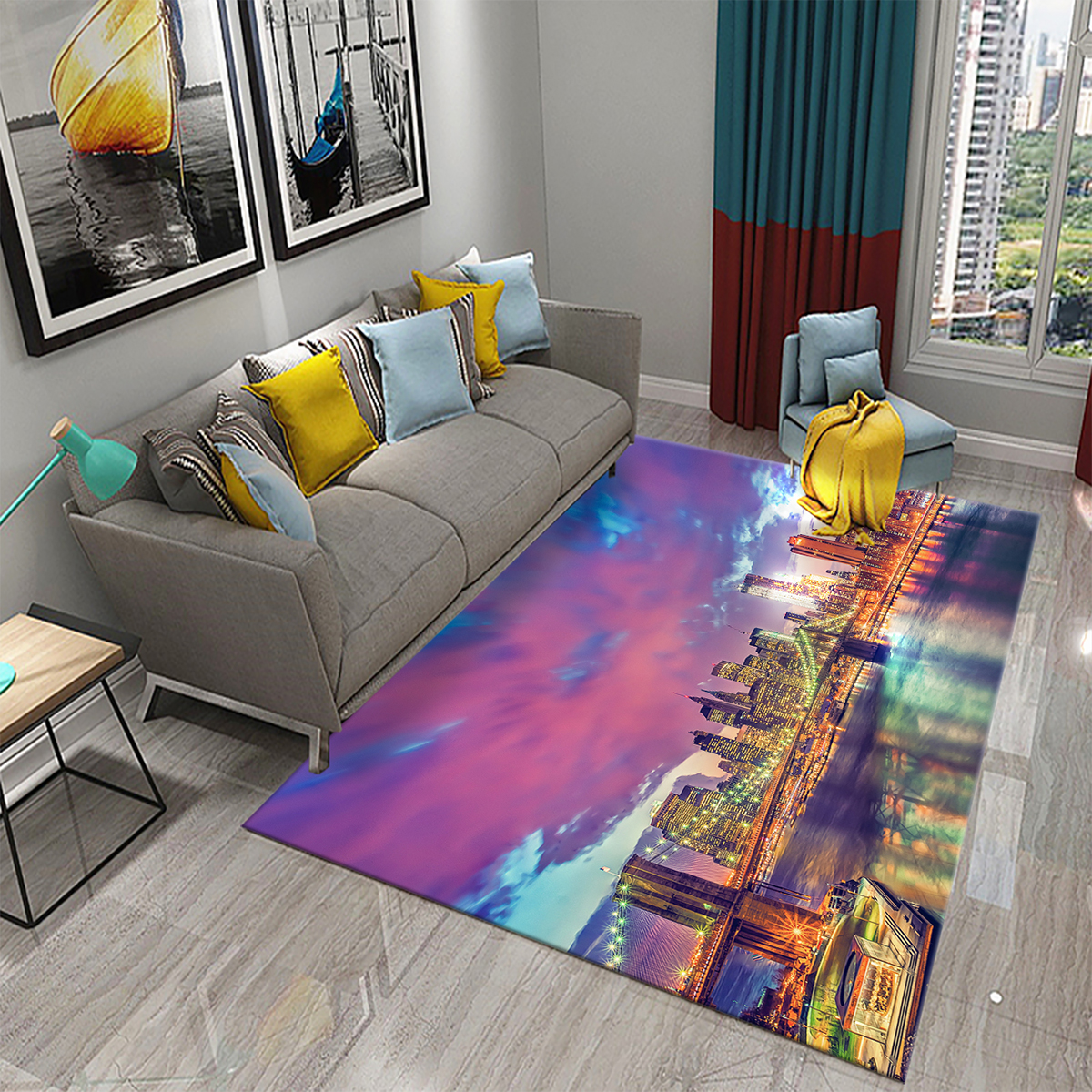 New York Street View Carpet fo - огляд і ціна Commercial Kitchen New York