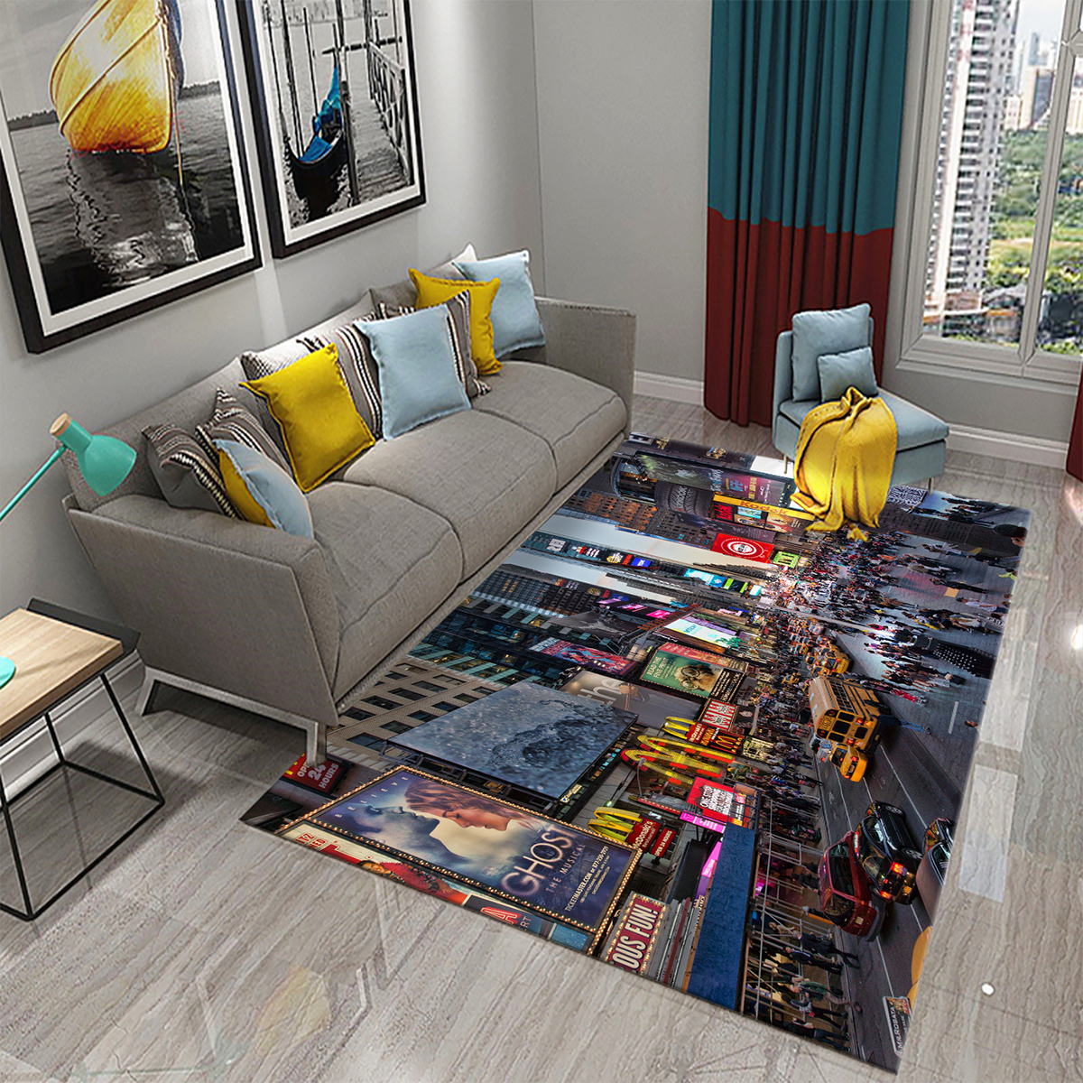New York Street View Carpet fo - огляд і ціна Commercial Kitchen New York