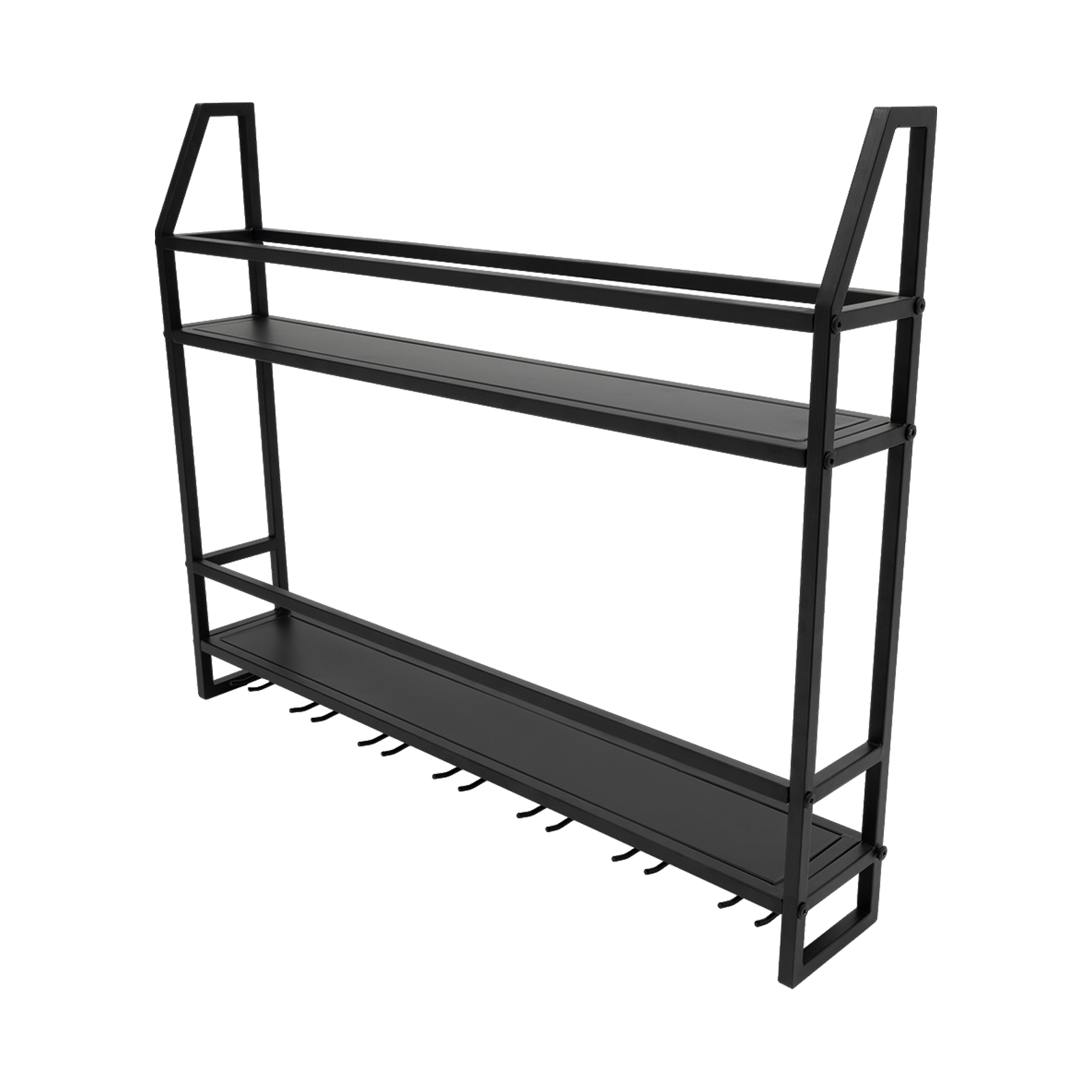 Double-layer Wine Rack Wall-Mo - огляд і ціна Commercial Kitchen Shelving
