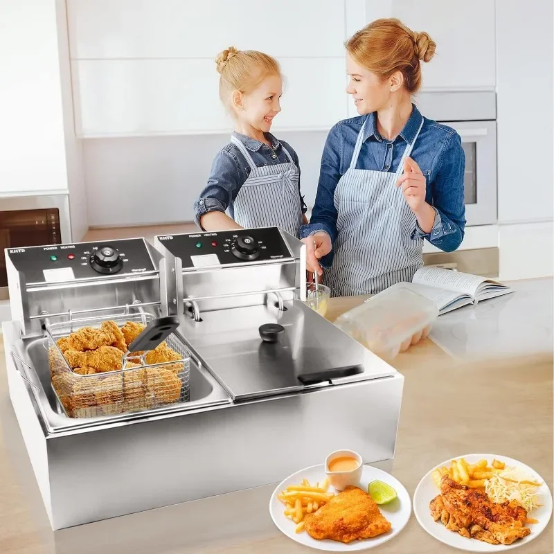Commercial Deep Fryer With Bas - огляд і ціна Deep Fryer Commercial