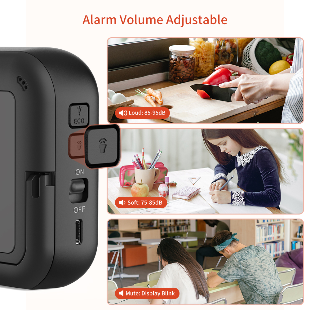 Fashion Visual Timer Rechargea - огляд і ціна Commercial Kitchen Timer