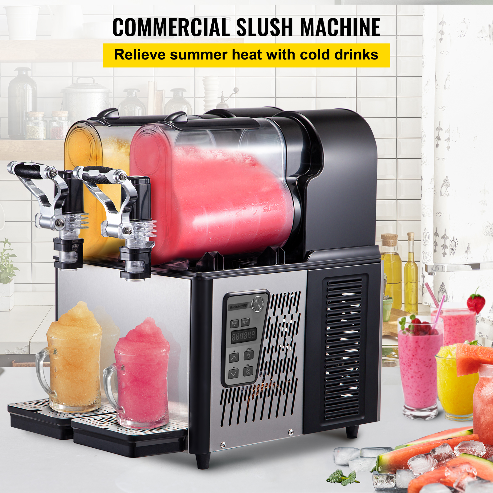 SucceBuy Commercial Slushy Mac - огляд і ціна Slushy Machine