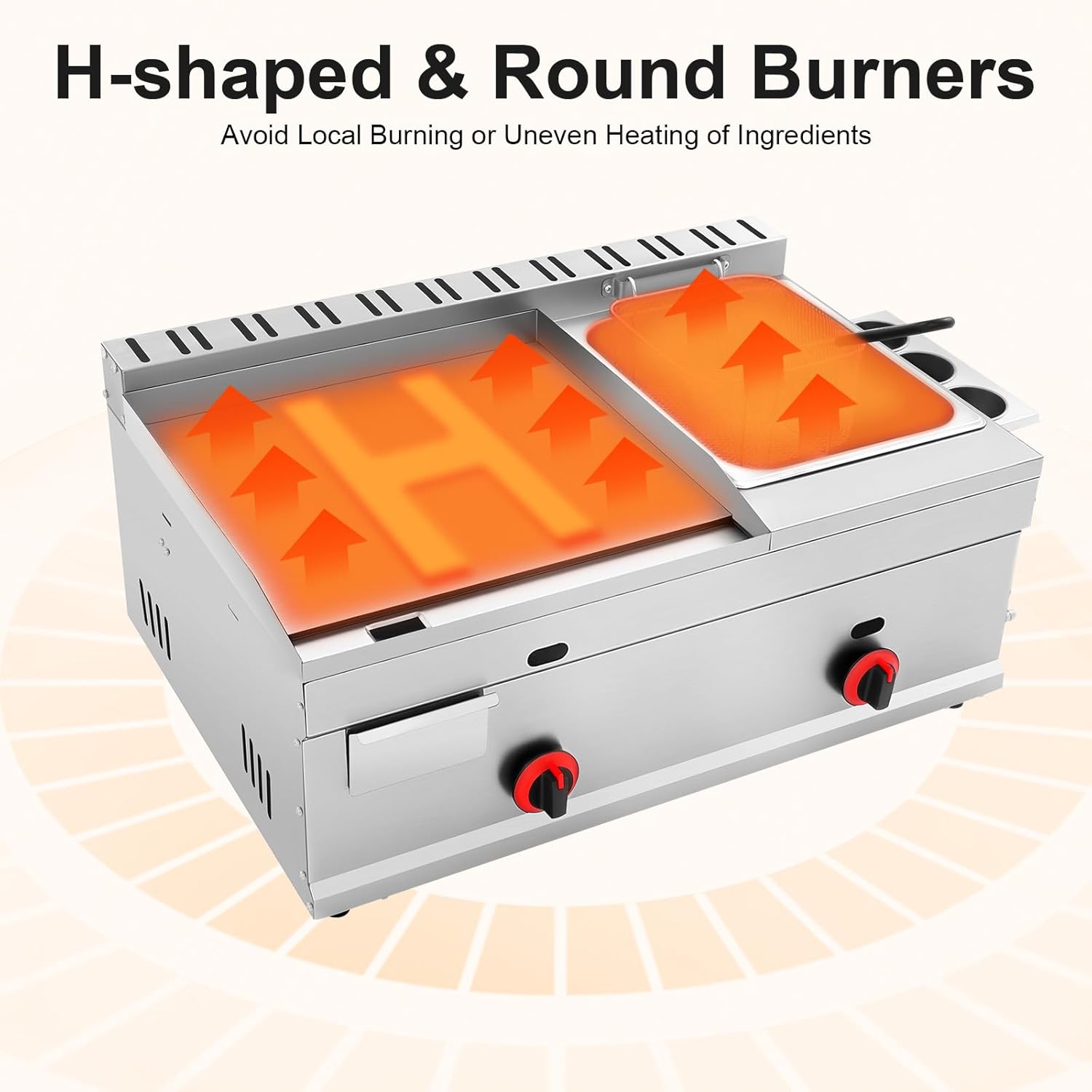 Deep-Frying Machine, 6L/1.59Ga - огляд і ціна Deep Fryer Commercial