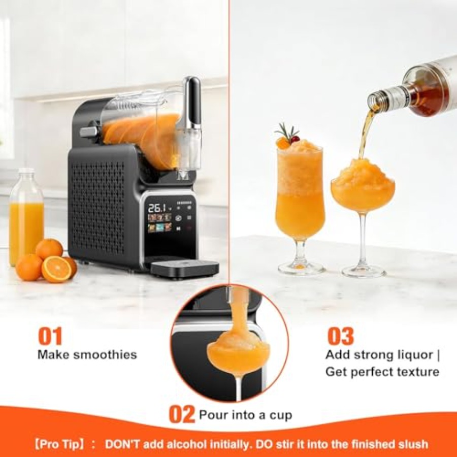 Slushie Machine No Ice Needed  - огляд і ціна Slushy Machine