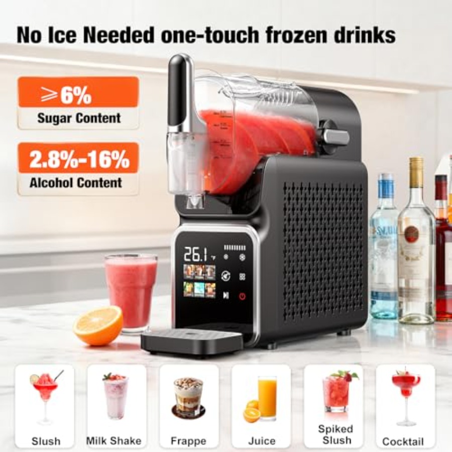 Slushie Machine No Ice Needed  - огляд і ціна Slushy Machine