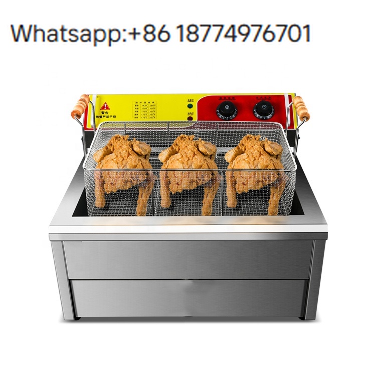 Commercial Deep Fryer with Sin - огляд і ціна Deep Fryer Commercial
