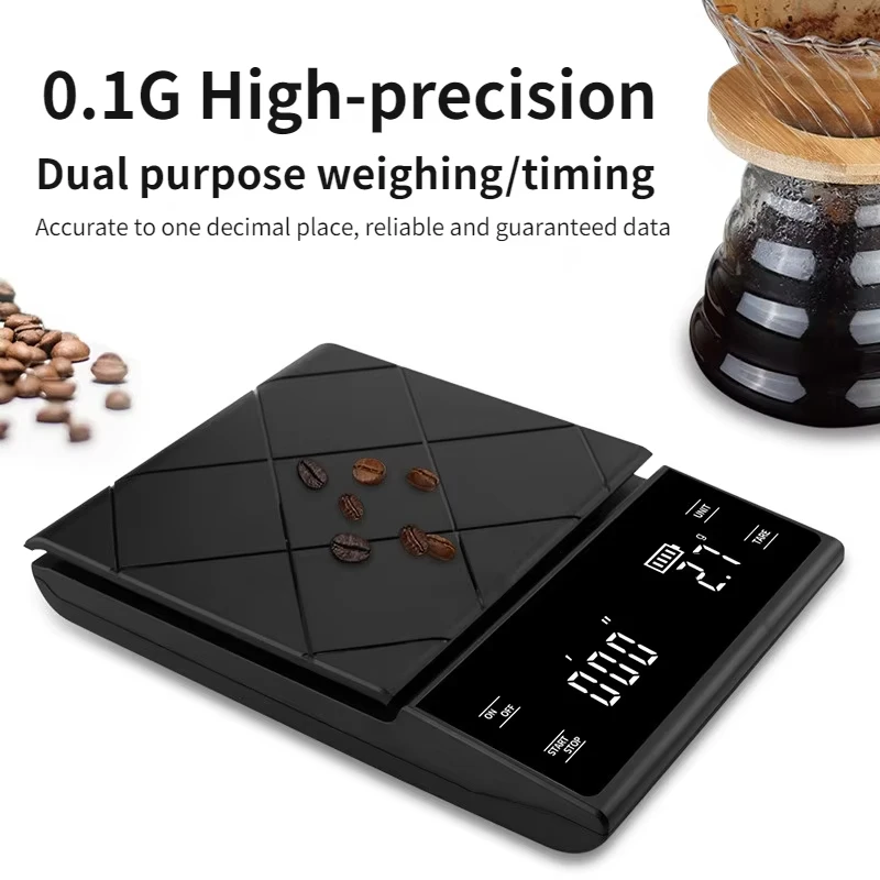 3kg/0.1g Coffee Scale With Tim - огляд і ціна Commercial Kitchen Timer