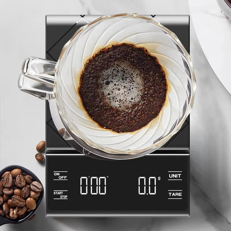 3kg/0.1g Coffee Scale With Tim - огляд і ціна Commercial Kitchen Timer